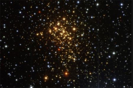 银河系中的最大星团 Westerlund 1质量相当于10万个太阳