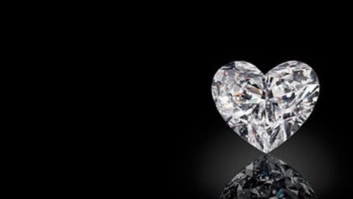 世界上最大心形钻石 118克拉心形钻石Graff Venus 核桃大小