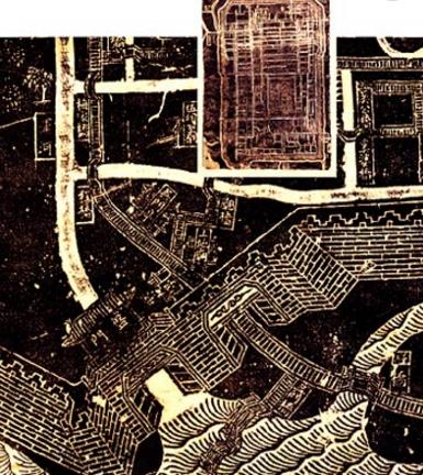 世界最早的城市平面图 公元1229年绘制的宋朝平江府城市平面图
