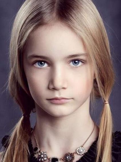 世界最美童模，俄罗斯的小模特Marta Krylova颜值逆天