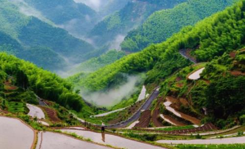 中国最大的丘陵 东南丘陵包含十多个山岭 红壤丰富地层复杂