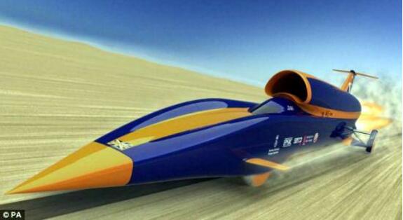 世界上最快的车 比飞机还快！美国音速之风极速车时速3218公里！