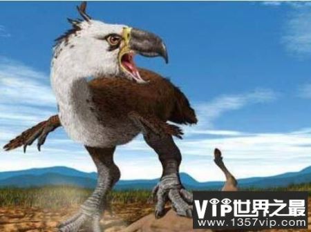 史上最凶残的鸟：巨型恐怖鸟，身高3米，体重200公斤（已灭绝）