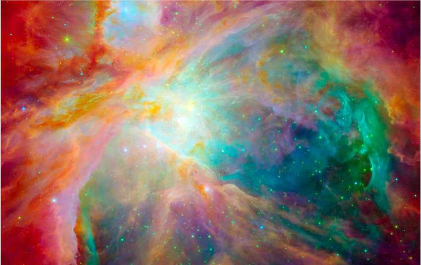 太阳也会“发脾气”：哈勃宇宙望远镜捕捉到猎户座星云中一次喷射状爆发