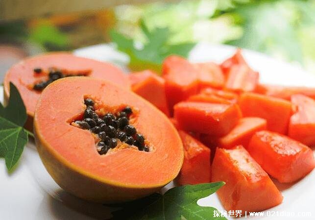 吃木瓜的7大禁忌，98迷科，不能和湿热的食物同食
