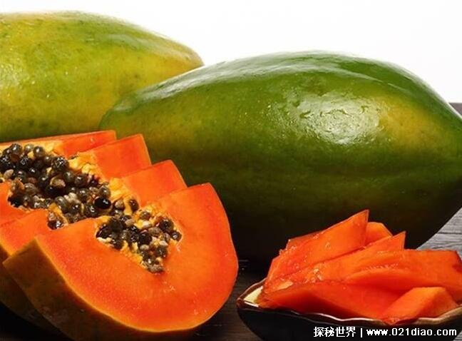 吃木瓜的7大禁忌，不能和湿热的食物同食