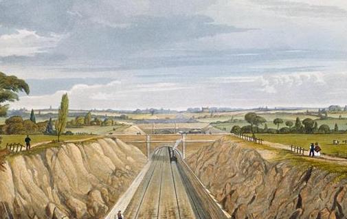 世界上第一条铁路 达林顿全程21公里 距今约200年历史