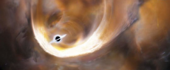 银河系第二大黑洞被发现：数十万倍太阳质量