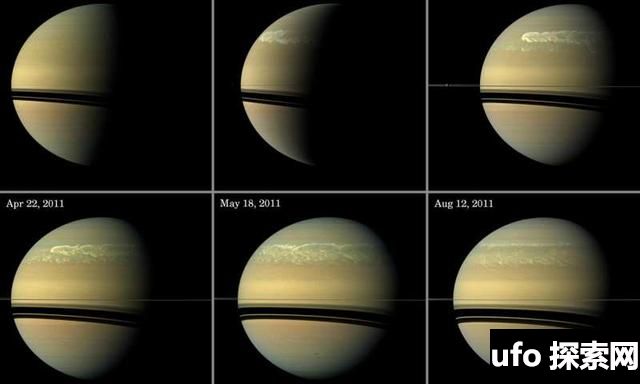 科学家利用空间站平台观测数据研究土星风暴