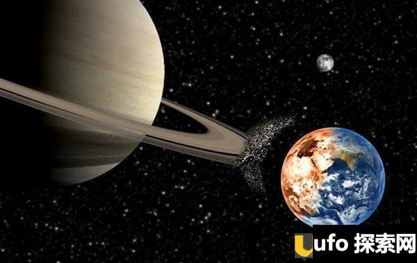 若土星替换了月球的位置 人类将会面临什么样的灾难?【图】