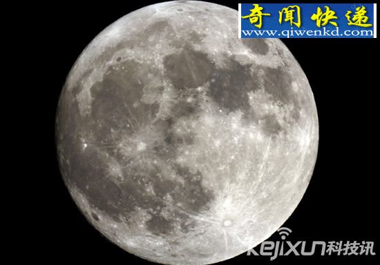 月球十大未解之谜 95%被照亮的月球亮度只有满月的一半