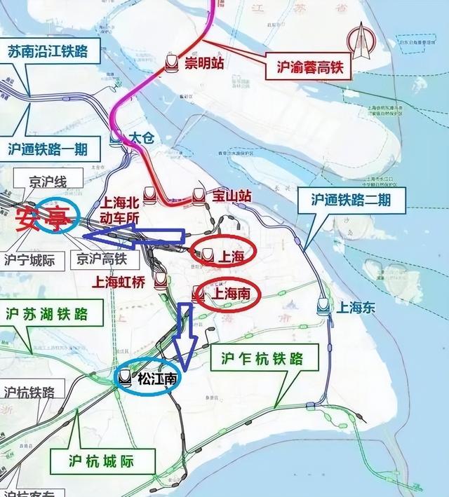 上海南站的普速火车将转移至松江南站上海南站的普速火车将转移至松江南站5