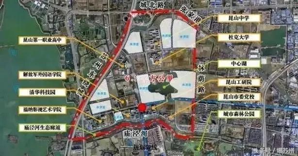 昆山巴城湖滨路未来规划（这5个地方将成昆山次中心）(18)