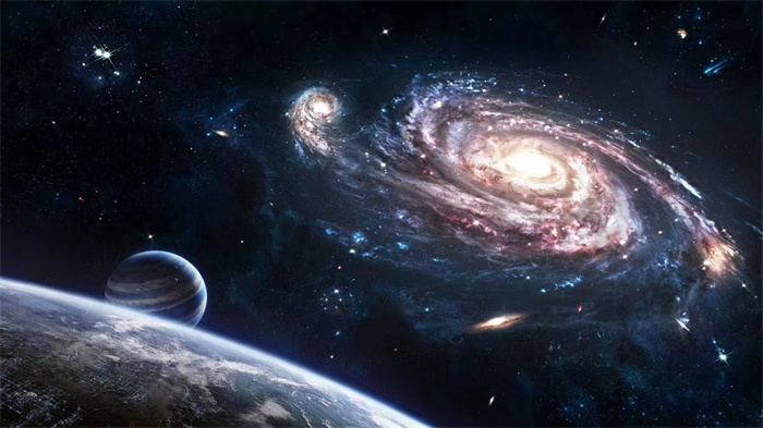 如果地球只有4厘米 等比缩小的宇宙多大？（星体尺寸）