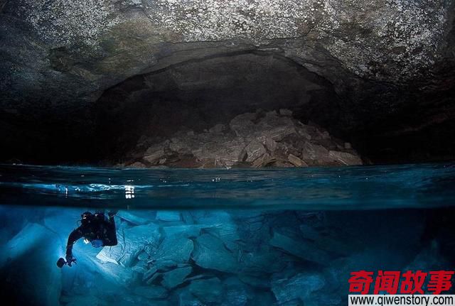 水是那么清澈美极了地球上最长的水下洞穴