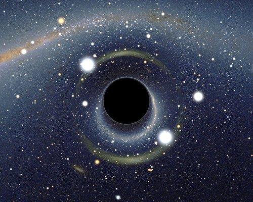 宇宙黑洞里可能存在生命
