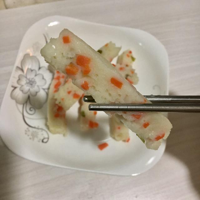 豆腐裙带菜面条宝贝辅食豆腐蔬菜条宝贝能抓着吃的辅食10