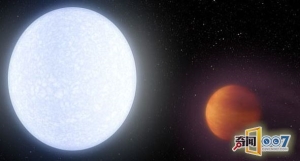 目前为止发现的最热的行星，温度竟高达4000多度