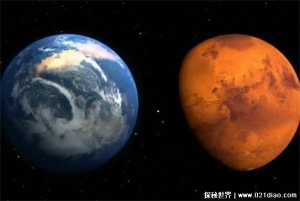 地球到火星的距离，最近差不多5,500万公里2003年
