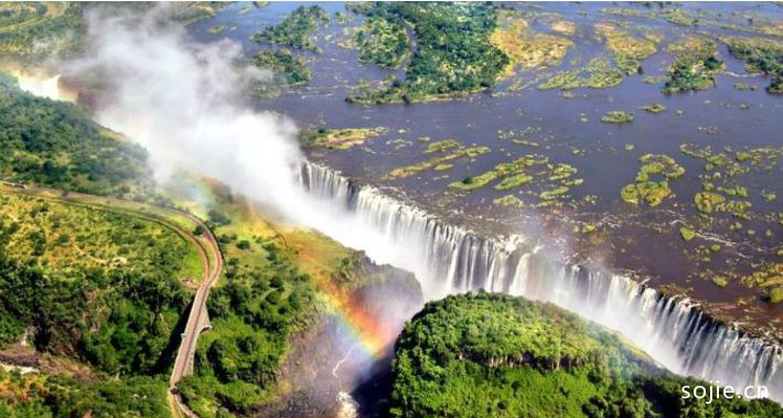 赞比亚/津巴布韦维多利亚瀑布