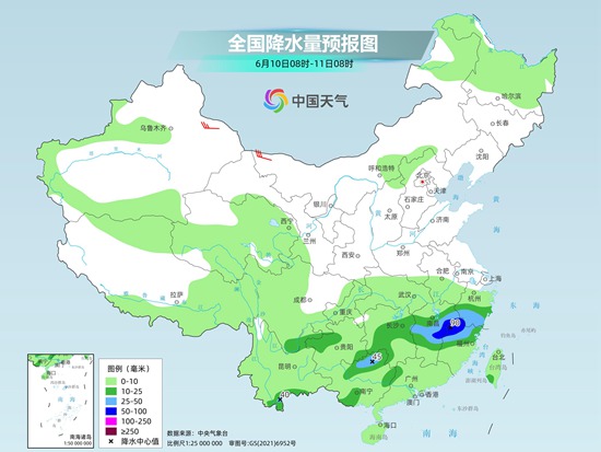 北方今年来最强高温过程将进入鼎盛期 华南江南降雨连连