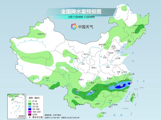 北方今年来最强高温过程将进入鼎盛期 华南江南降雨连连